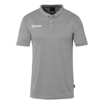 KEMPA Poly Polo Shirt Kind Dunkelgrau