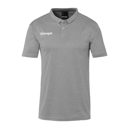 KEMPA Poly Polo Shirt Kind (dark grau melange)