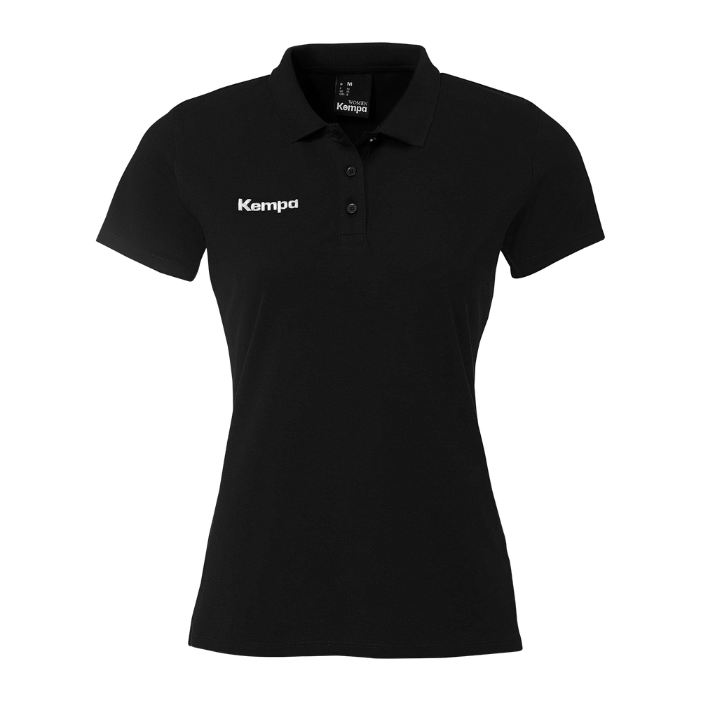 KEMPA Classic Polo Shirt Damen (schwarz)