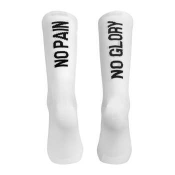 KEMPA Stmnt Socken No Pain No Glory (weiß/schwarz)