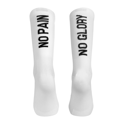 KEMPA Stmnt Socken No Pain No Glory (weiß/schwarz)