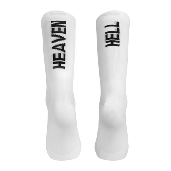 KEMPA Stmnt Socken Heaven Hell (weiß/schwarz)