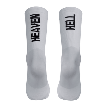 KEMPA Stmnt Socken Heaven Hell (silber grau/schwarz)