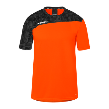 KEMPA Athletics 29 Shirt (fluo orange/schwarz)
