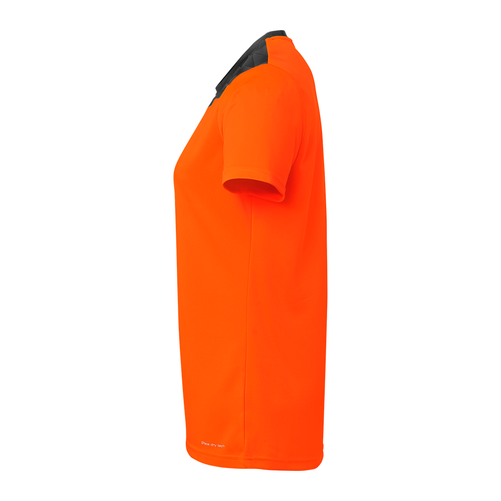 KEMPA Athletics 29 Shirt Damen (fluo orange/schwarz)
