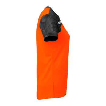 KEMPA Athletics 29 Shirt Damen (fluo orange/schwarz)