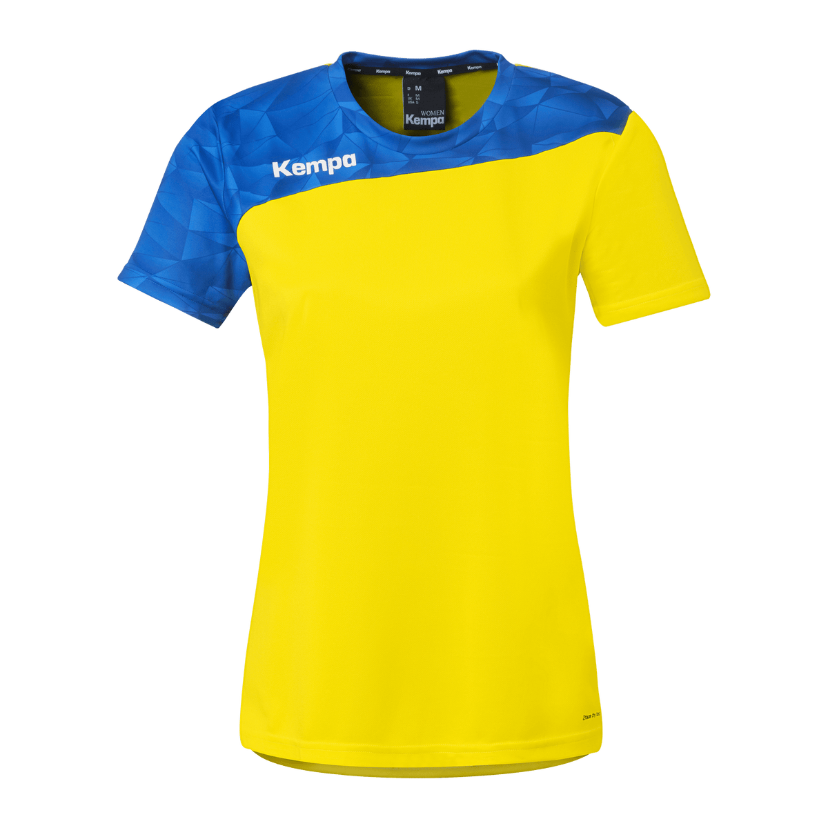 KEMPA Athletics 29 Shirt Damen (limonengelb/royal)