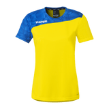 KEMPA Athletics 29 Shirt Damen (limonengelb/royal)