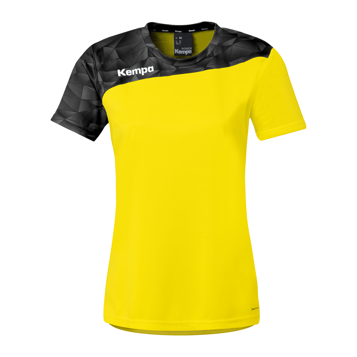 KEMPA Athletics 29 Shirt Damen (limonengelb/schwarz)
