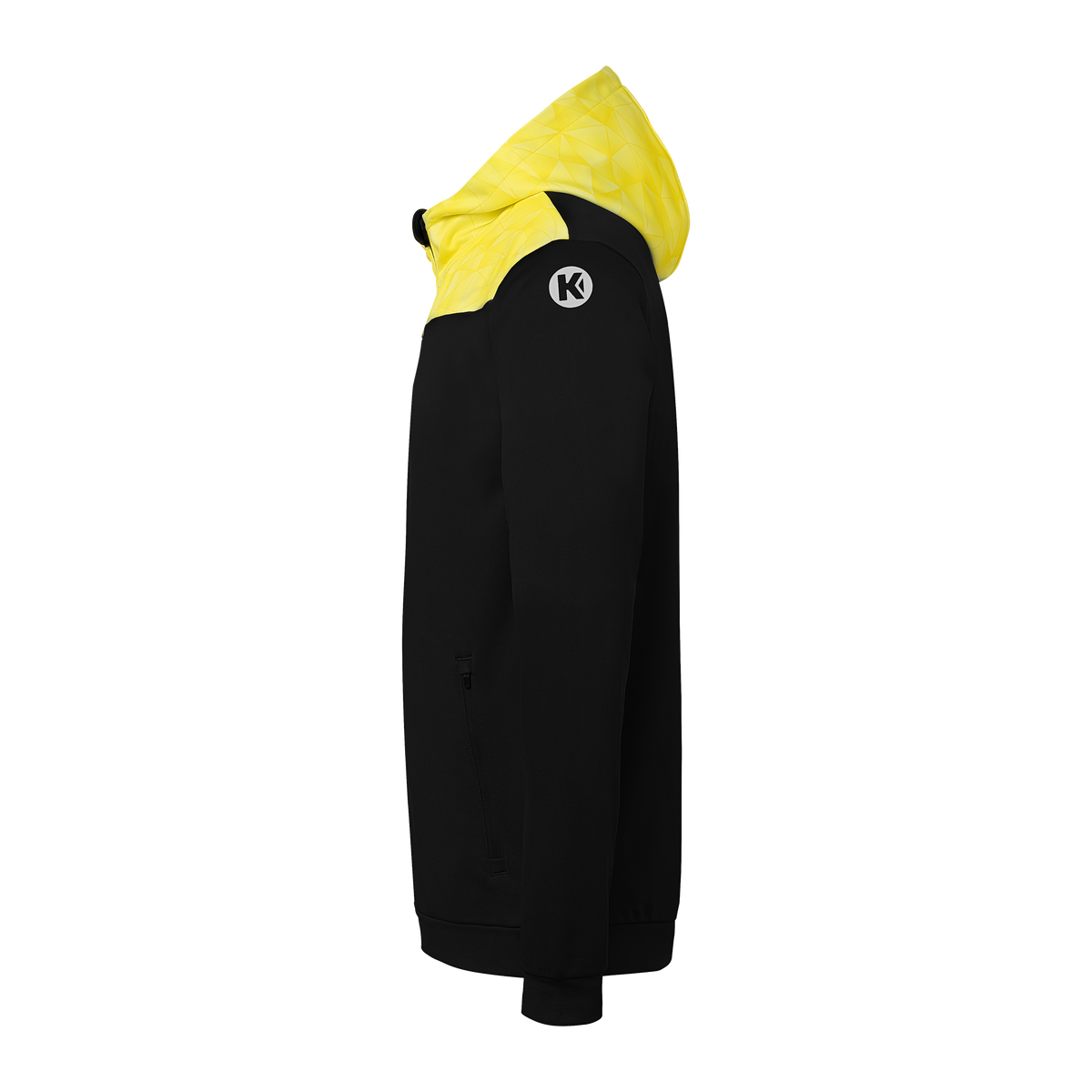 KEMPA Athletics 29 Kapuzenjacke (schwarz/limonengelb)