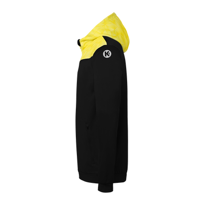 KEMPA Athletics 29 Kapuzenjacke (schwarz/limonengelb)