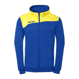 KEMPA Athletics 29 Kapuzenjacke (royal/limonengelb)