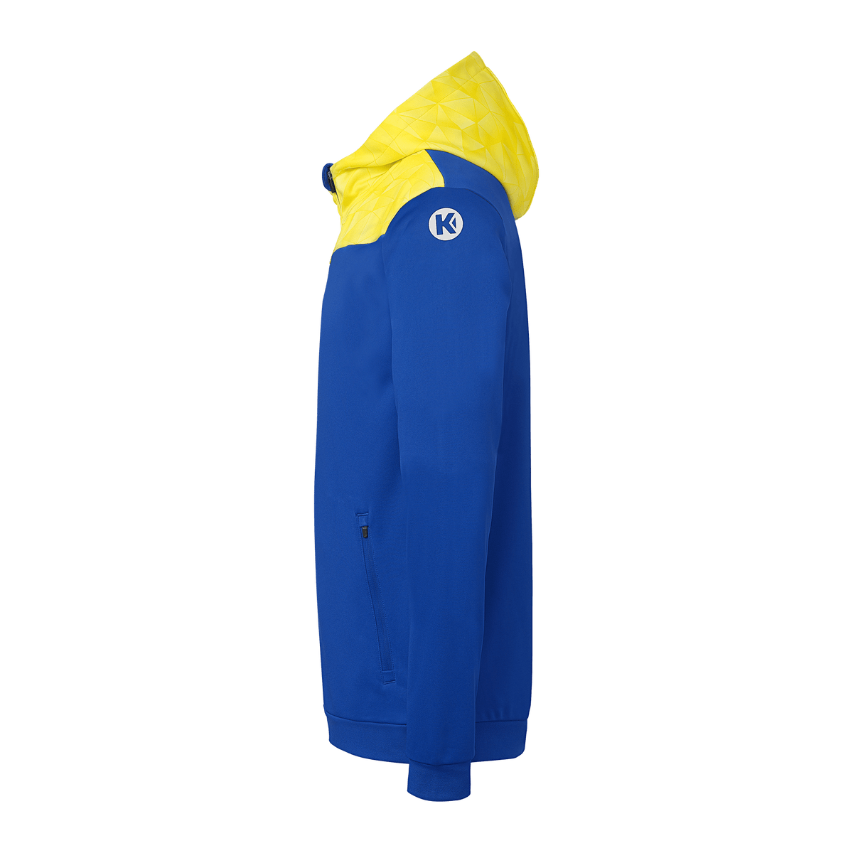 KEMPA Athletics 29 Kapuzenjacke (royal/limonengelb)