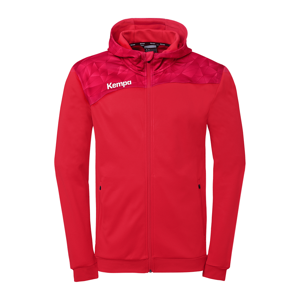 KEMPA Athletics 29 Kapuzenjacke (rot/chilirot)