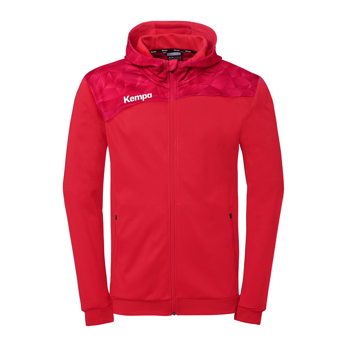KEMPA Athletics 29 Kapuzenjacke (rot/chilirot)