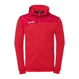 KEMPA Athletics 29 Kapuzenjacke (rot/chilirot)
