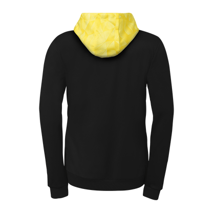 KEMPA Athletics 29 Kapuzenjacke Damen (schwarz/limonengelb)