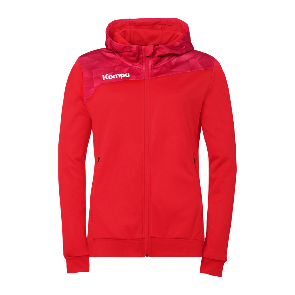 KEMPA Athletics 29 Kapuzenjacke Damen (rot/chilirot)