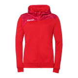 KEMPA Athletics 29 Kapuzenjacke Damen (rot/chilirot)