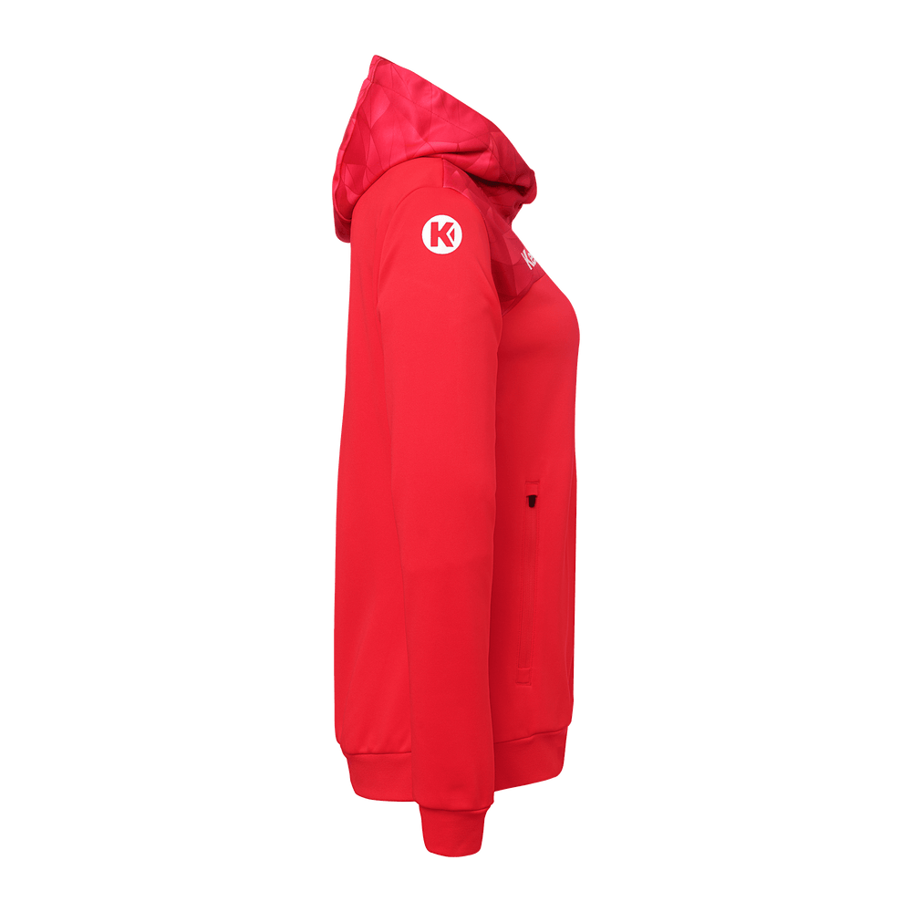 KEMPA Athletics 29 Kapuzenjacke Damen (rot/chilirot)