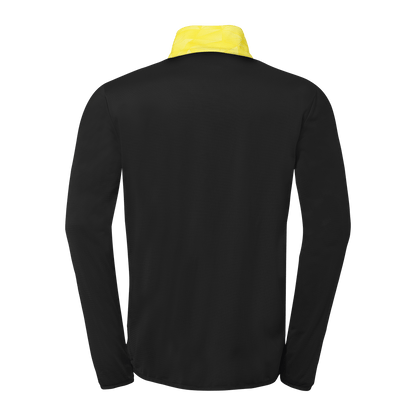 KEMPA Athletics 29 Poly Jacke (schwarz/limonengelb)