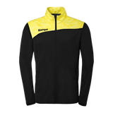 KEMPA Athletics 29 Poly Jacke (schwarz/limonengelb)