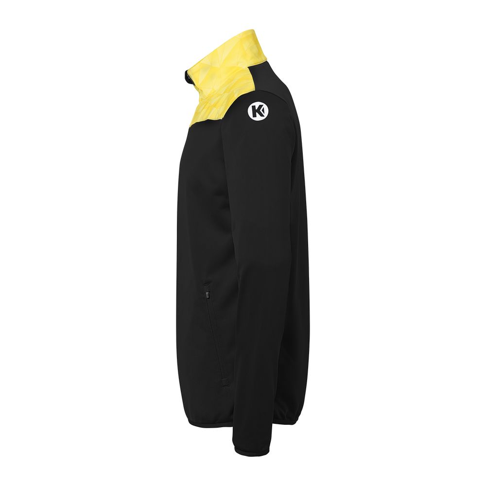 KEMPA Athletics 29 Poly Jacke (schwarz/limonengelb)
