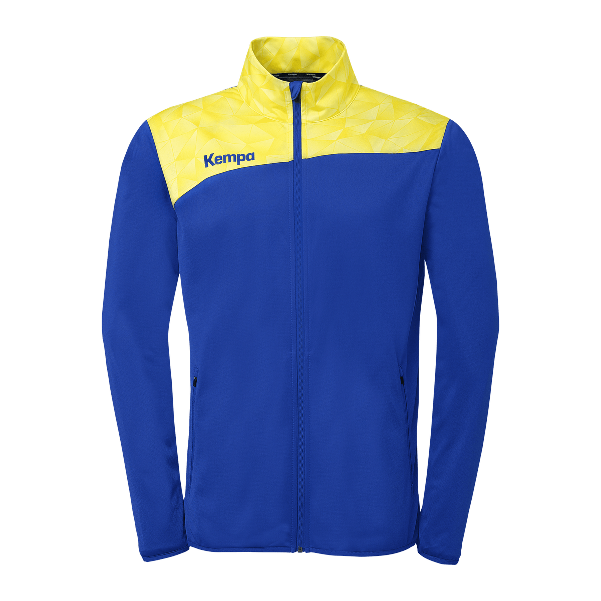 KEMPA Athletics 29 Poly Jacke (royal/limonengelb)