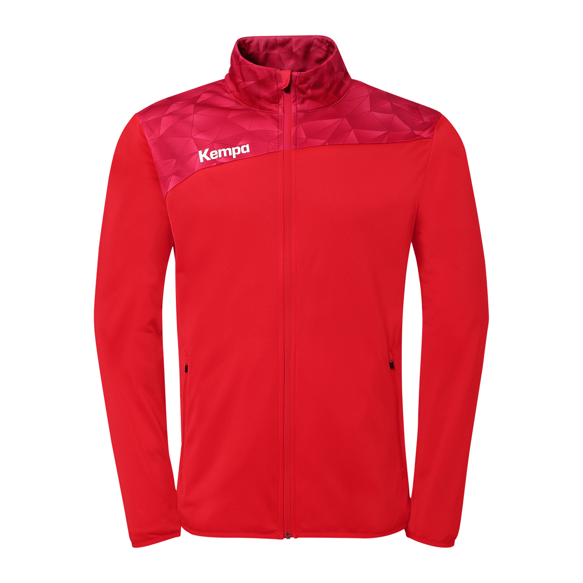 KEMPA Athletics 29 Poly Jacke (rot/chilirot)