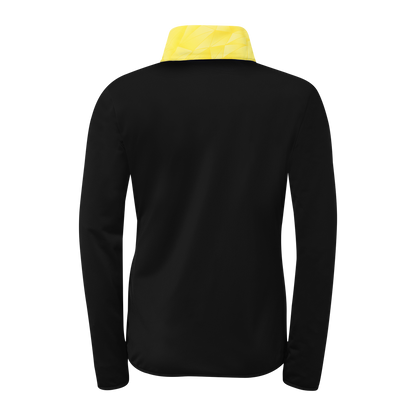 KEMPA Athletics 29 Poly Jacke Damen (schwarz/limonengelb)