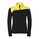 KEMPA Athletics 29 Poly Jacke Damen (schwarz/limonengelb)