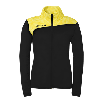 KEMPA Athletics 29 Poly Jacke Damen (schwarz/limonengelb)