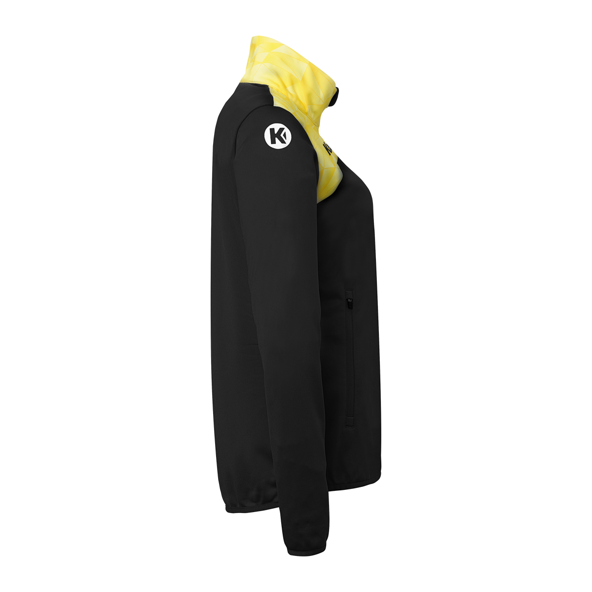 KEMPA Athletics 29 Poly Jacke Damen (schwarz/limonengelb)