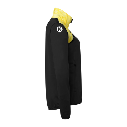 KEMPA Athletics 29 Poly Jacke Damen (schwarz/limonengelb)