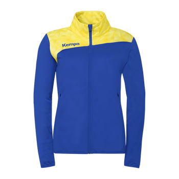 KEMPA Athletics 29 Poly Jacke Damen (royal/limonengelb)