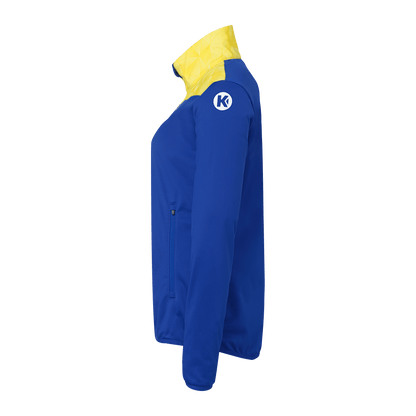 KEMPA Athletics 29 Poly Jacke Damen (royal/limonengelb)
