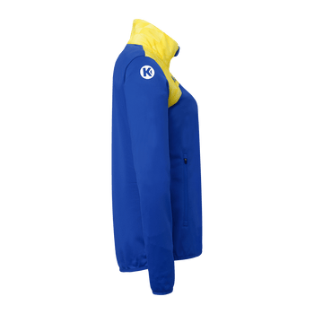 KEMPA Athletics 29 Poly Jacke Damen (royal/limonengelb)