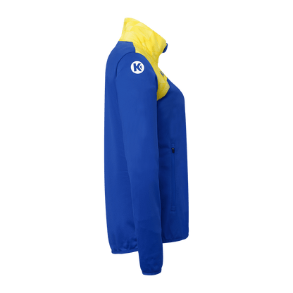 KEMPA Athletics 29 Poly Jacke Damen (royal/limonengelb)