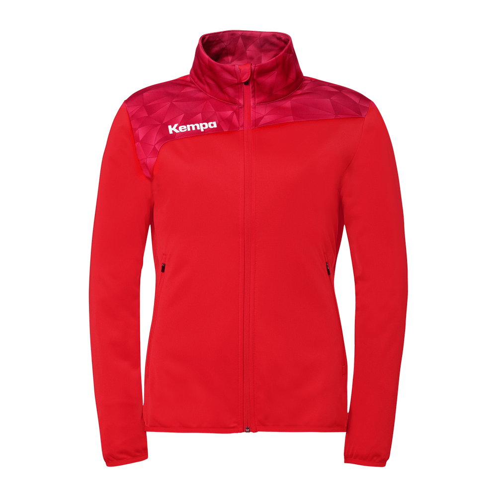 KEMPA Athletics 29 Poly Jacke Damen (rot/chilirot)
