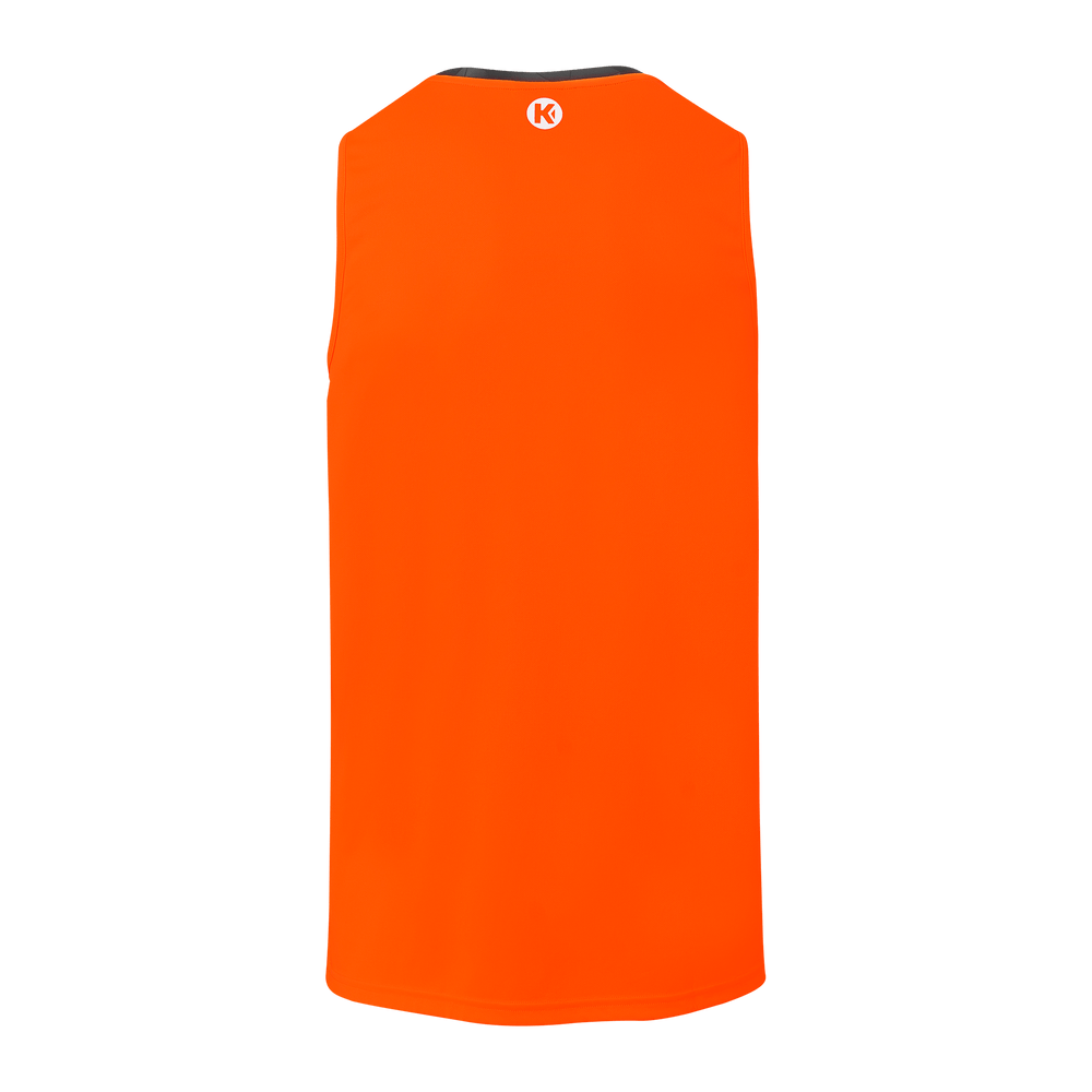 KEMPA Athletics 29 Tank Top Kind (fluo orange/schwarz)
