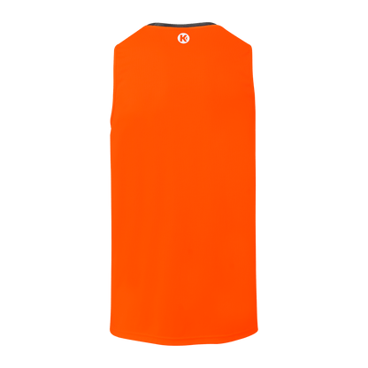 KEMPA Athletics 29 Tank Top Kind (fluo orange/schwarz)