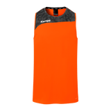 KEMPA Athletics 29 Tank Top (fluo orange/schwarz)
