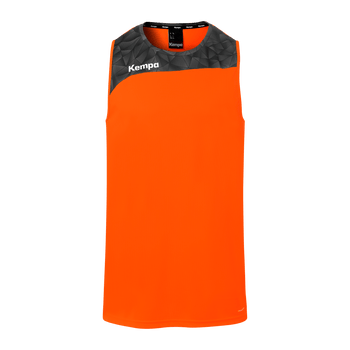 KEMPA Athletics 29 Tank Top (fluo orange/schwarz)