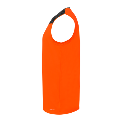 KEMPA Athletics 29 Tank Top Kind (fluo orange/schwarz)