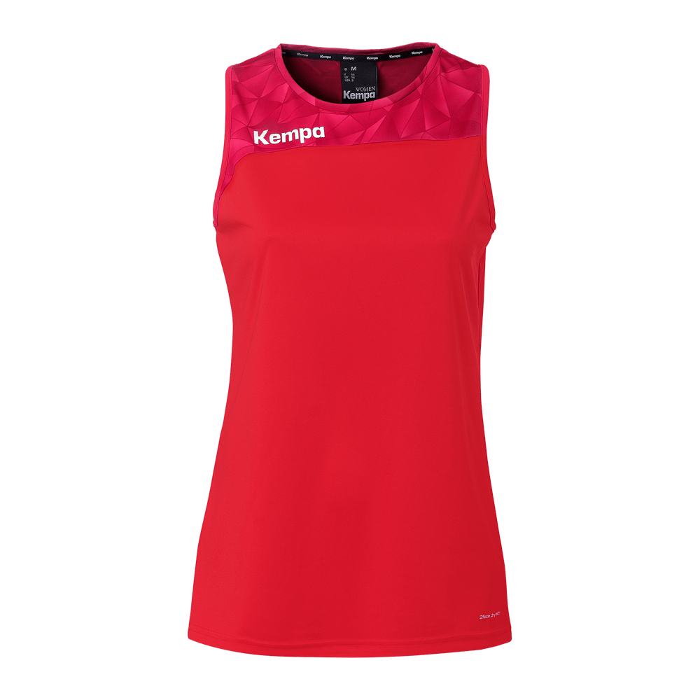 KEMPA Athletics 29 Tank Top Damen (rot/chilirot)