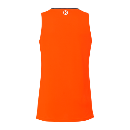 KEMPA Athletics 29 Tank Top Damen (fluo orange/schwarz)