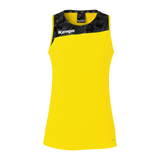KEMPA Athletics 29 Tank Top Damen (limonengelb/schwarz)