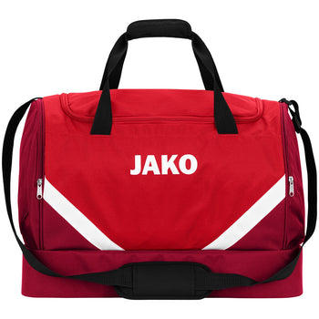 JAKO Sporttasche Iconic (rot/weinrot)