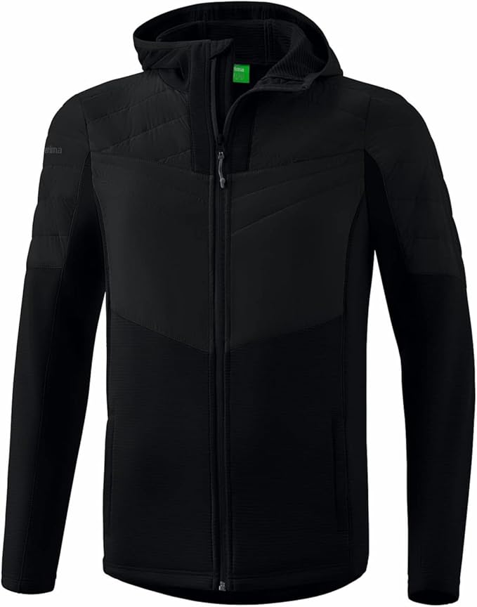 Erima Jacke Hybrid  Herren Schwarz