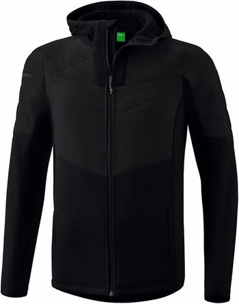 Erima Jacke Hybrid  Herren Schwarz